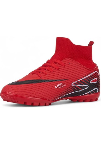 Lio Kırmızı Çoraplı Erkek Futbol Halısaha Ayakkabı fiyatları