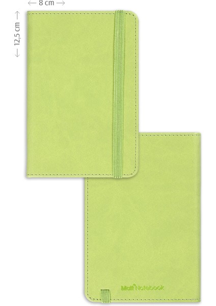 2026 Yılı Lastikli Günlük Cep Ajandası 12 Aylık Açık Yeşil fırsatları