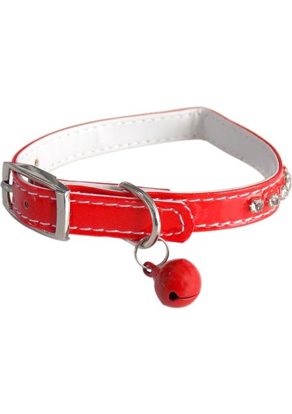 Kedi Deri Boyun Tasma Çıngıraklı 1X32 Cm
