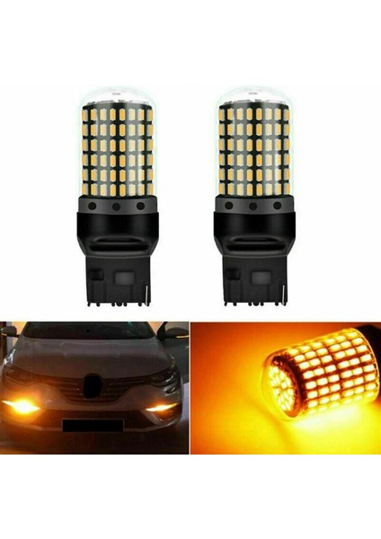 Dekoratif LED Ampul Tek Duy Turuncu T20 144LED 21W / LAAM971