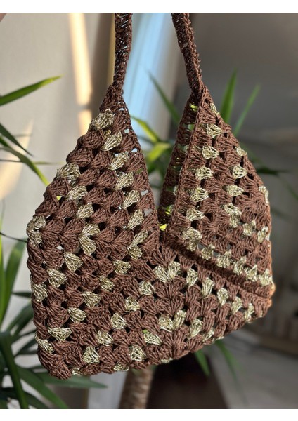 Hasır Omuz Çantası