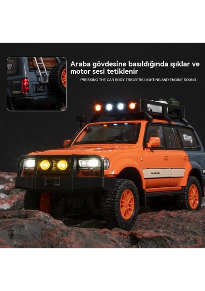 1 Ila 24 Rand Cool Road Zer LC80 Alaşımlı Off-Road Otomobil Modeli (Yurt Dışından) fırsatları