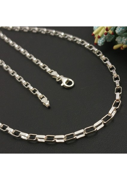 925 Ayar Gümüş Italyan Model Kolye 3mm Gümüş Erkek Kolye fiyatları