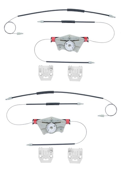 Skoda Fabia için Ön Kapı Cam Tamir Seti - Sağ/Sol