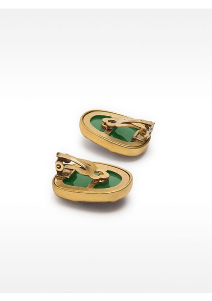 Geometrik Desen Gold Küpe modelleri