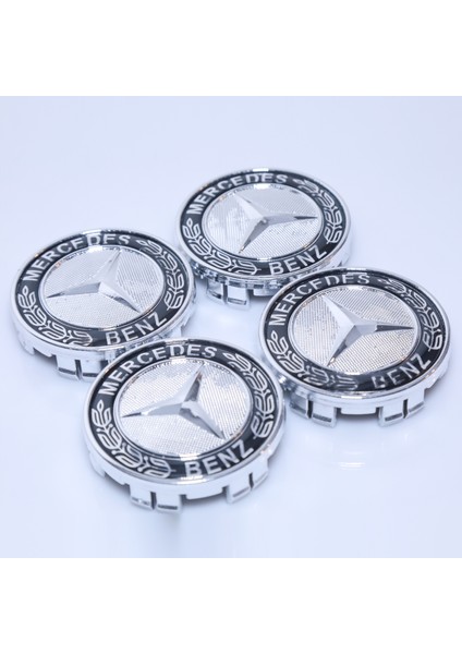 75 mm Siyah Yıldız Desenli Jant Göbeği –siyah Çelenk Motifli Uyumlu SET(4’LÜ)W204 / W205, W212, Cla, Gla, Glc Vb. Jant Tipiyle Benzer Ölçülerde⚠️görseller Temsili Olup, Detaylar Açıklamada Verilmiştir