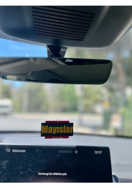 Mayıslar Bizim Gala 25. Şampiyonluk 5. Yıldız Araba Ayna Süsü Dikiz Aynası Süsü Tasarım fiyatları