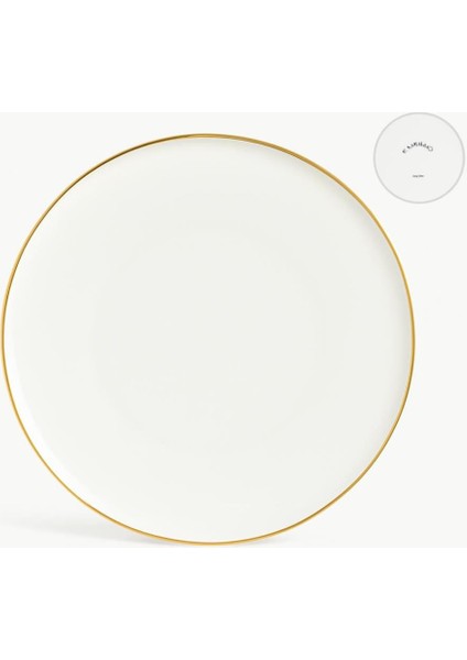 Sufi Altın 6'lı Servis Tabağı 27CM