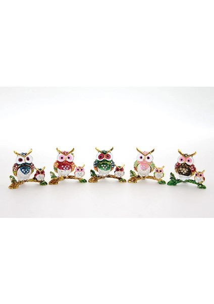 Swaroski 2'li Baykuş ALK2029