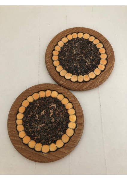 El Yakması Ahşap Bardak Altlığı fiyatları