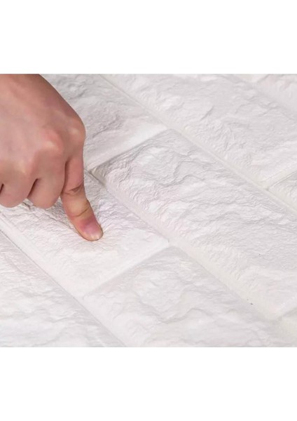 70X38CM Kalın Dolgulu Isı ve Ses Yalıtımlı Kendinden Yapışkanlı Duvar Paneli modelleri
