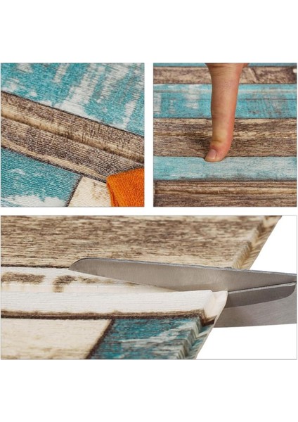 70X70CM Çok Renkli Yapışkanlı Retro Sünger Duvar Paneli, Kabartmalı, Karavan ve Salon Dekoru fırsatları