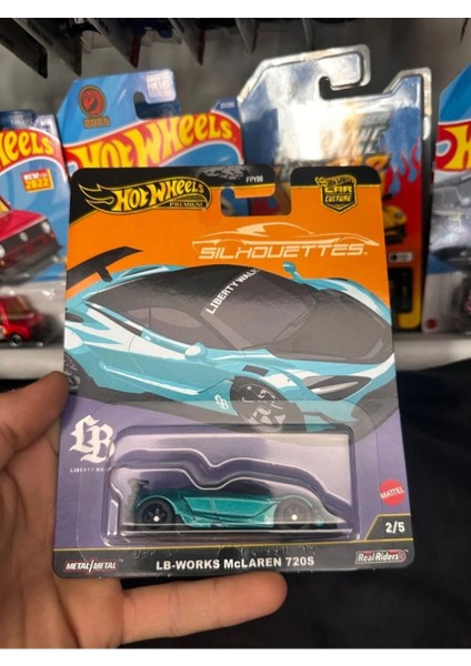 1/64 Car Culture Premium Silhouettes Lb-Works Mclaren 720S Koleksiyon Modeli Oyuncak Araba modelleri