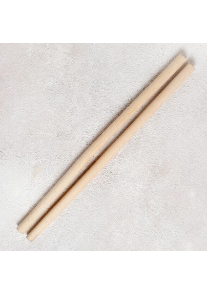 2 Adet 40 cm Makrome Çubuğu 16MM