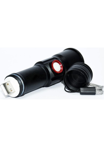 Xml-2 LED 1.000 Lümen USB Şarjlı El Feneri WT-611 indirimleri