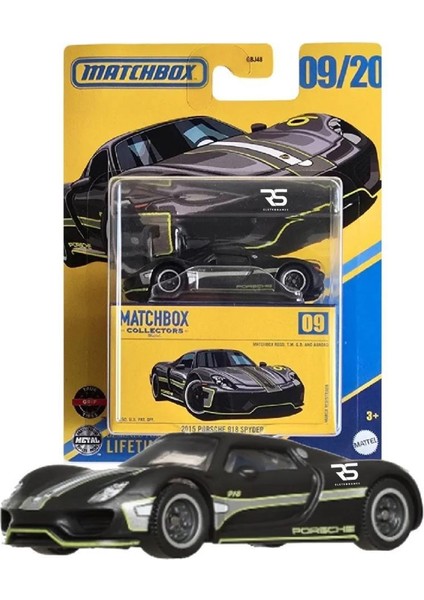 Koleksiyon Araçlar 2015 Porsche 918 Spyder GBJ48 - JCL37