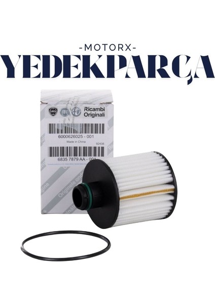 Yağ Filitresi Euro 6 Fıat Doblo Fıorına Egea 6000626025 RX025T