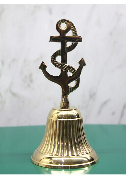 Pirinç Çapalı El Çanı Model 2