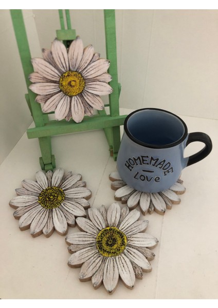 El Yakması Ahşap Bardak Altlığı modelleri