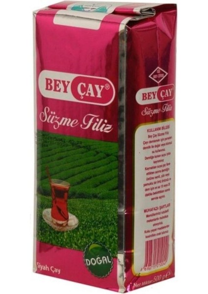 10 Adet Süzme Filiz 500 gr Rize Çayı