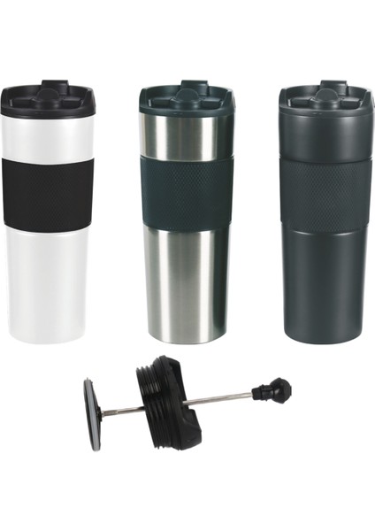 Kişiye Özel Isim Baskılı French Press Termos 500 ml Kapasite Bitki Çayları Kahve Vb Kullanım Alanları fırsatları