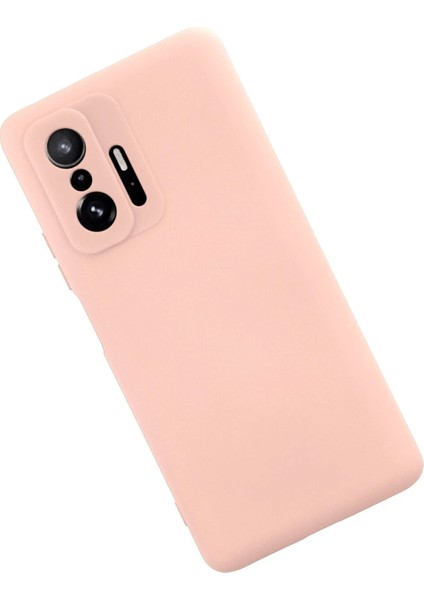 Xiaomi Mi 11T Pro Kılıf Nano Içi Kadife Silikon - Pudra Arbkd fiyatları