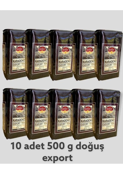Çay Doğuş Export Siyah Çay 5 kg ( 10 Paket )