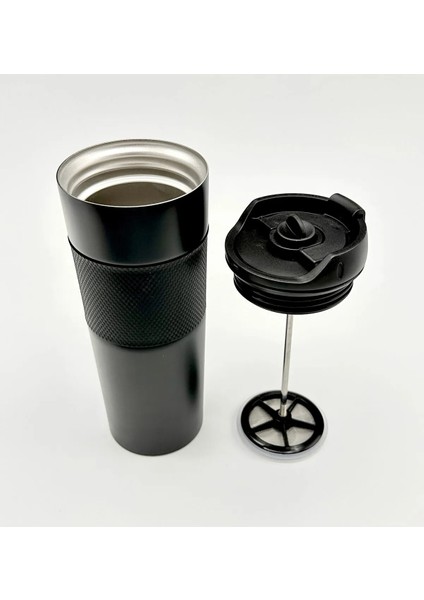 Kişiye Özel Isim Baskılı French Press Termos 500 ml Kapasite Bitki Çayları Kahve Vb Kullanım Alanları fırsatları
