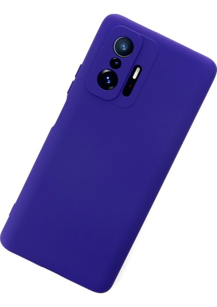Xiaomi Mi 11T Pro Kılıf Nano Içi Kadife Silikon - Mor Arbkd modelleri