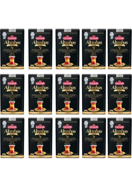 Altınbaş Klasik Doğal Siyah Dökme Çay 15 x 500 gr