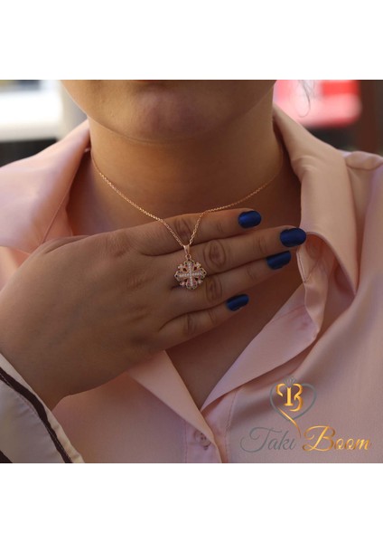 Küçük Haç Kolye, Kudüs Haçı Kolye, Miks Taşlı Haç, Jerusalem Gümüş Kolye, Hristiyan Kolyesi modelleri