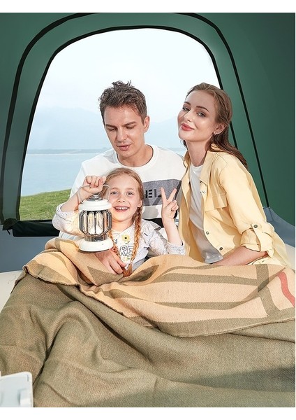 3-4 Kişilik Açık Hava Çadırı Tam Otomatik Çift Katlı Çadır Kamp Seyahat Çadırı Plaj Çadırı (Yurt Dışından) modelleri