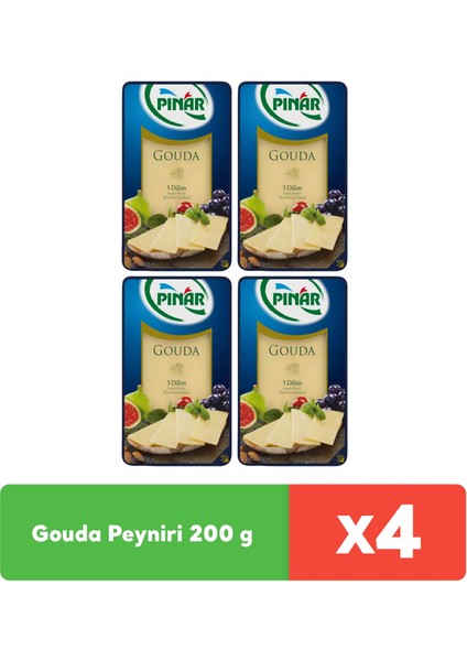 Gouda Peyniri 200 G x 4 Adet
