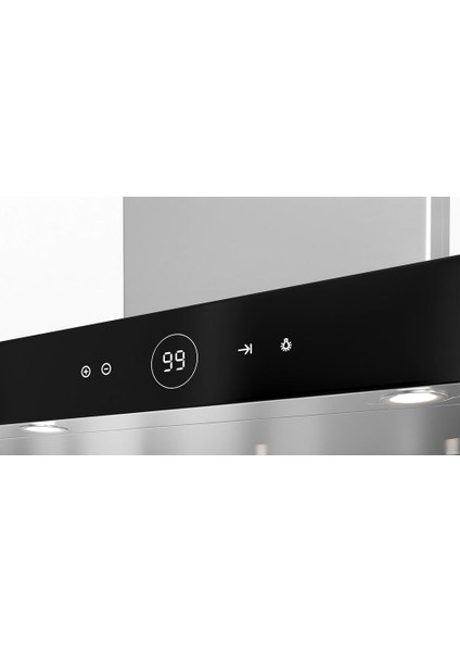 DPL 1185 Ada Tipi Davlumbaz 782 m³/h Inox/Siyah 110 cm 40483172 fırsatları