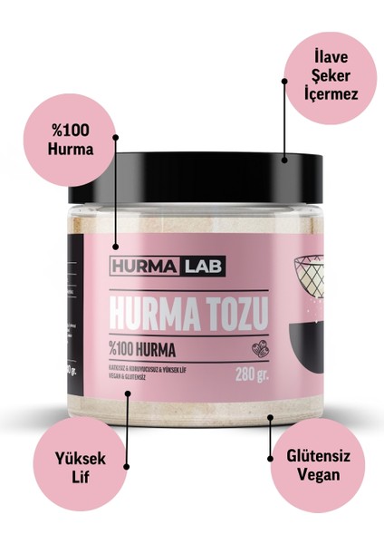 Hurma Tozu 280GR. fiyatları