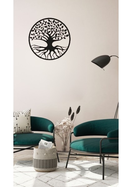 Yaşam Ağacı Mdf Duvar Dekorasyon Lazer Kesim 30x30 Cm fiyatları