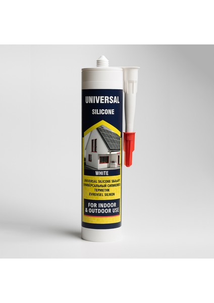 Genel Amaçlı Beyaz Universal Silikon 280 ml Iç Dış Mekan Kapı Pencere Uygun Su Geçirmez Sızdırmazlık fırsatları