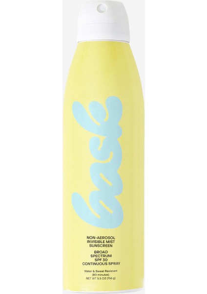 Suncare Spf 30 Non-Aerosol Sprey, Hafif Vanilya & Hindistan Cevizi Kokulu 5.5oz