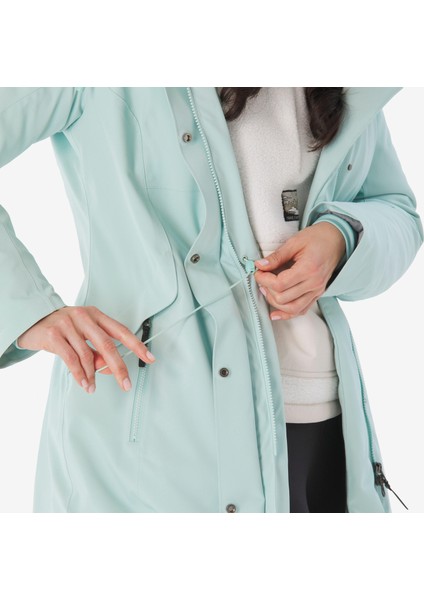 Quechua Kadın Outdoor Su Geçirmez Kar Montu/kışlık Mont - Yeşil - NH500 -10 °c indirimleri