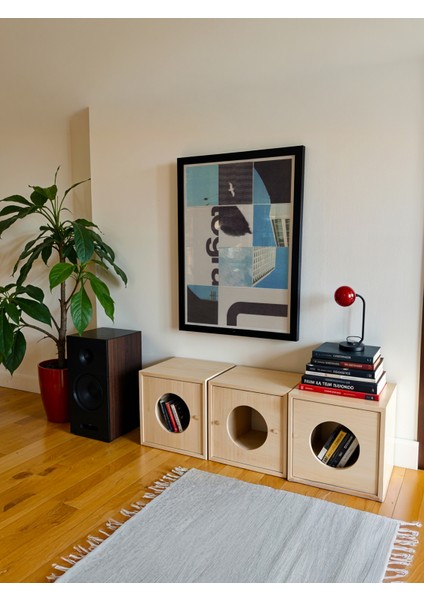 Urban Fragments – Mimari Kolaj Poster – 50X70 cm | Çerçevesiz fırsatları