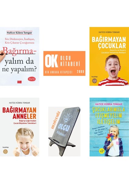 Bağırmayalım Da Ne Yapalım? - Bağırmayan Anneler - Bağırmayan Çocuklar / 4 Kitap - Hatice Kübra