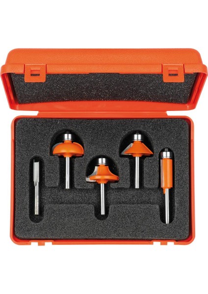 5 Parça Pro Freze Bıçağı Seti S=8