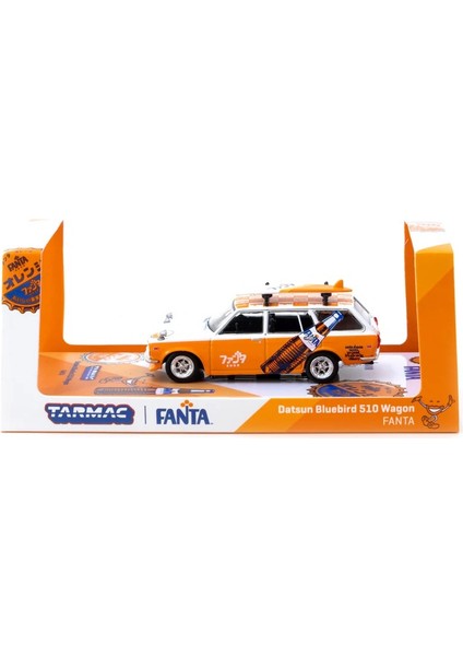1/64 Datsun Bluebird 510 Wagon Fanta - GLOBAL64