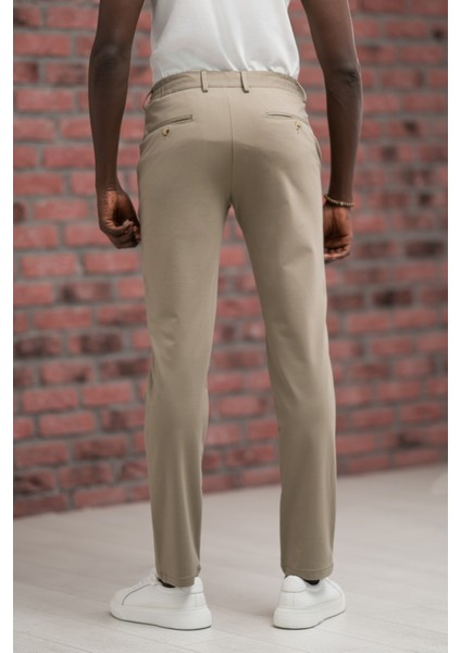 Regular Fit Likralı Penye Kumaş Beli Iplikli ve Lastikli Jogger Pantolon modelleri