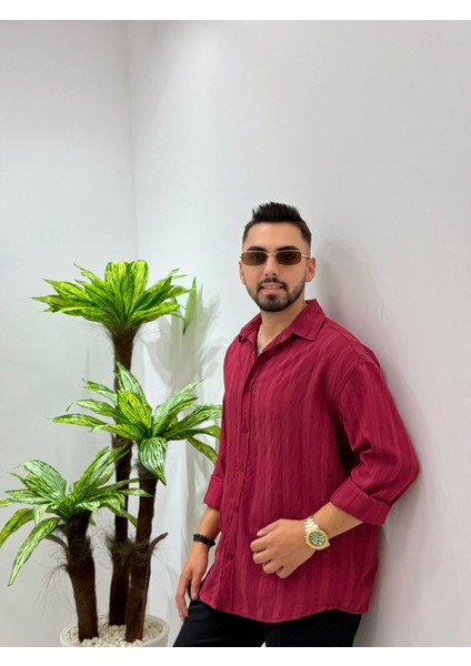Erkek Yeni Sezon Uzun Kol Gömlek Regular Kalıp Terletme Yapmaz Göbek Göstermez modelleri
