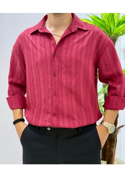 Erkek Yeni Sezon Uzun Kol Gömlek Regular Kalıp Terletme Yapmaz Göbek Göstermez fırsatları