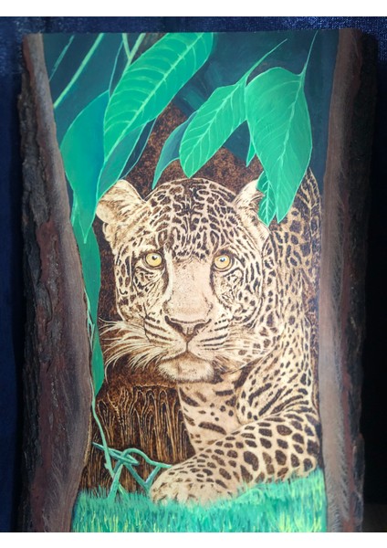 El Yakması Ahşap Tablo