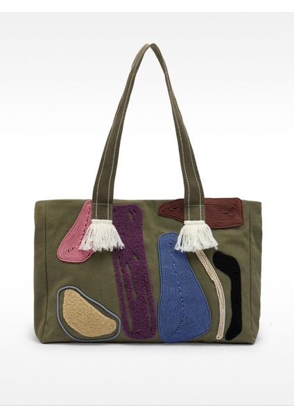Çok Renkli Shopper Çanta fiyatları