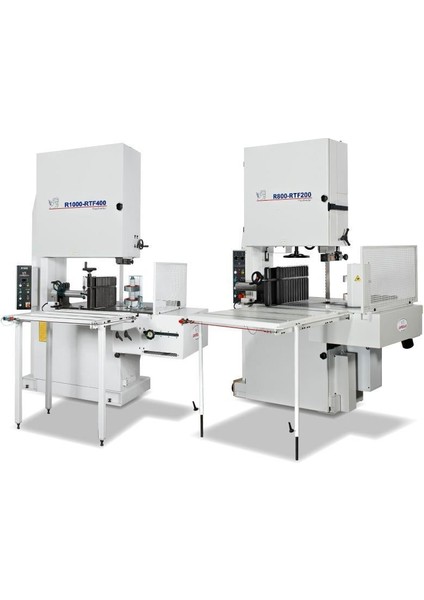 R800 RTF400 Endüstriyel Otomatik Beslemeli Şerit Testere Makinası 380V