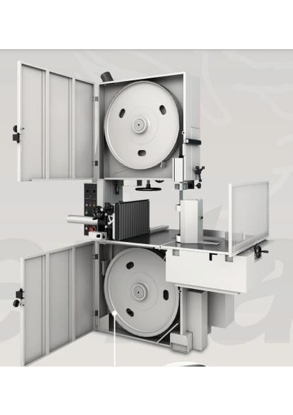 R800 RTF400 Endüstriyel Otomatik Beslemeli Şerit Testere Makinası 380V fiyatları